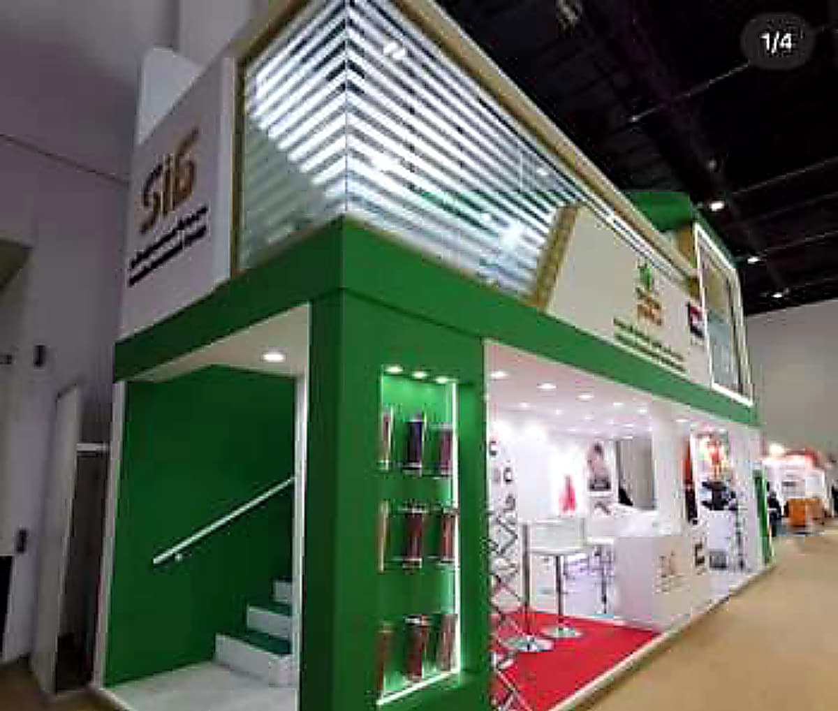 Exhibition stand design and fabrication 4